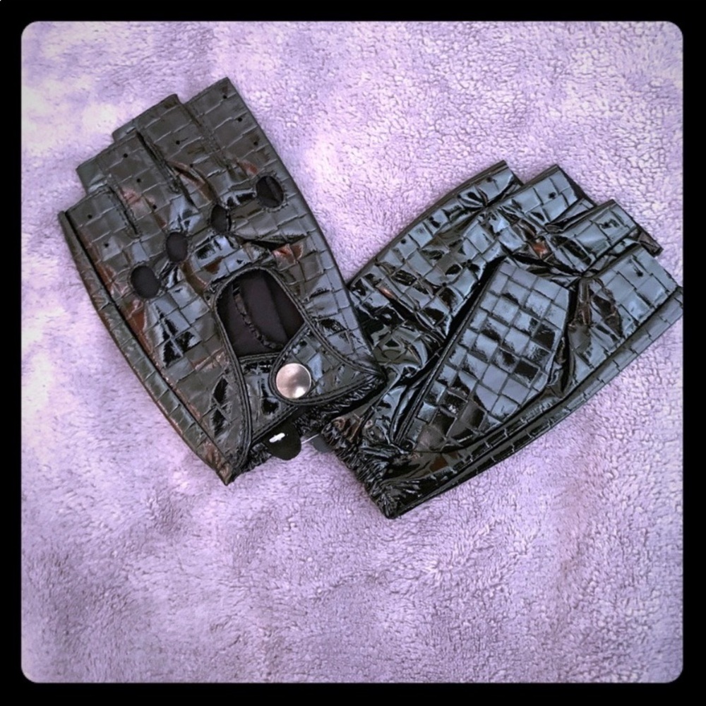 100% Yiseven Genuine Leather Fingerless Gloves